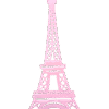 Houten Eiffeltoren - meerdere kleuren beschikbaar